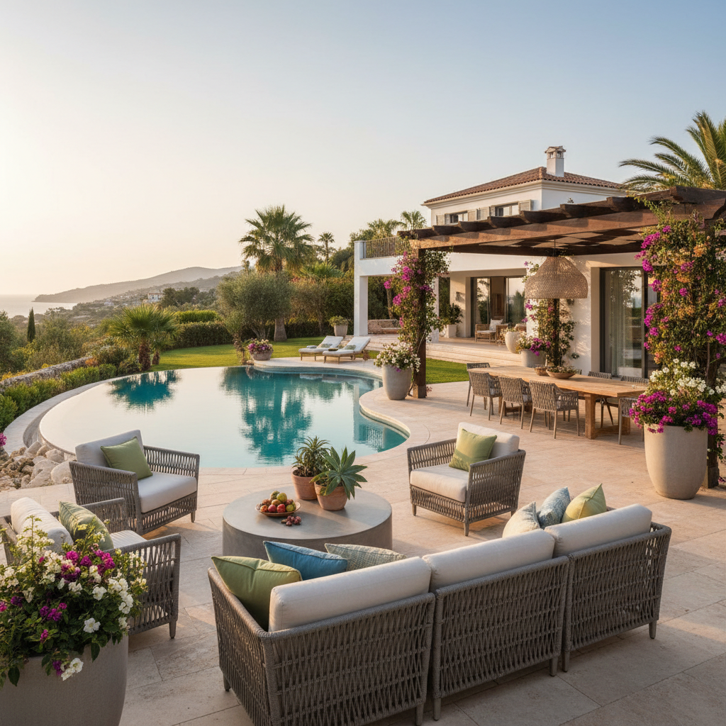 Contract Furniture For Private Villas & Gardens