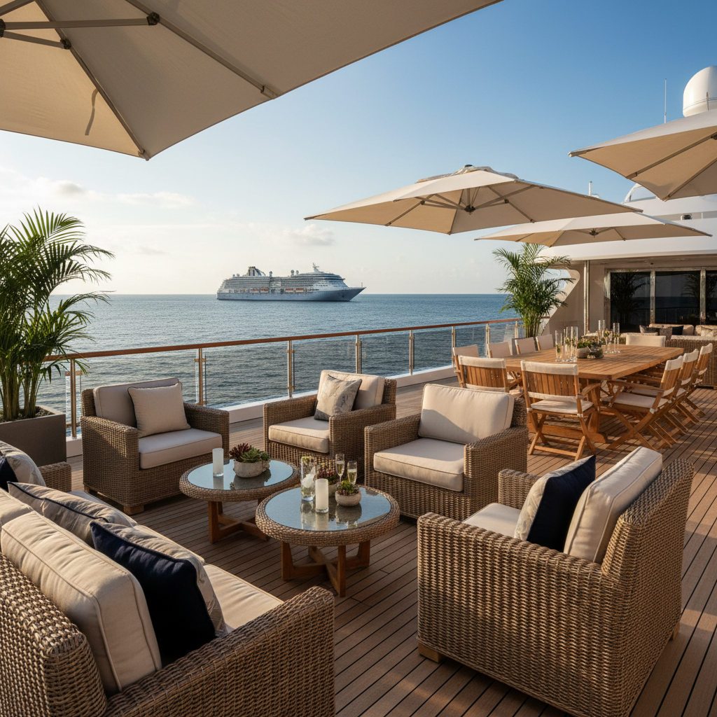 Garden Furniture For Cruise Ships & Yachts