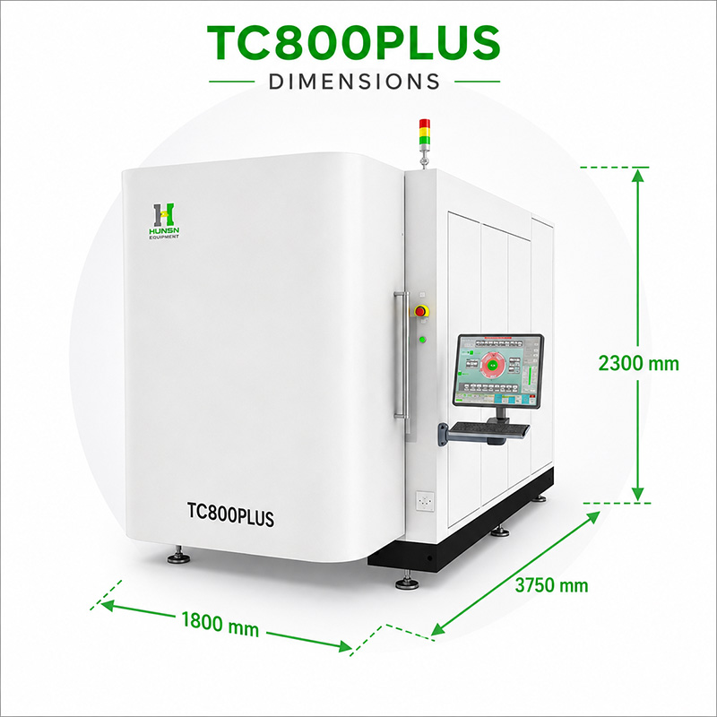 TC800 PLUS Größe