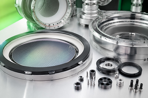 Precision semiconductor equipment components for coating