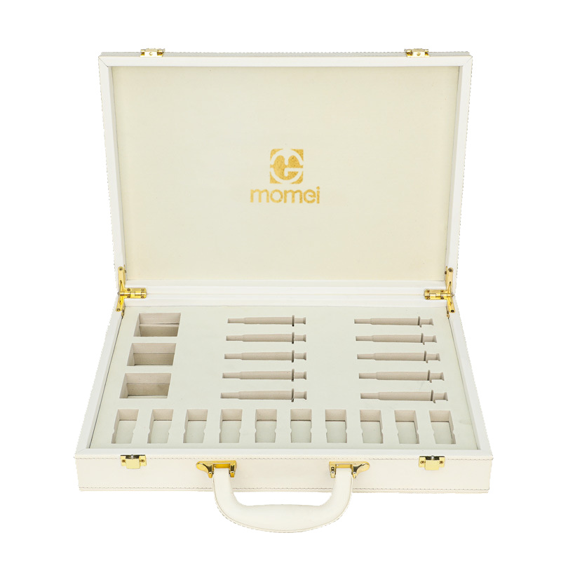 Coffret de soins pour la peau en cuir PU