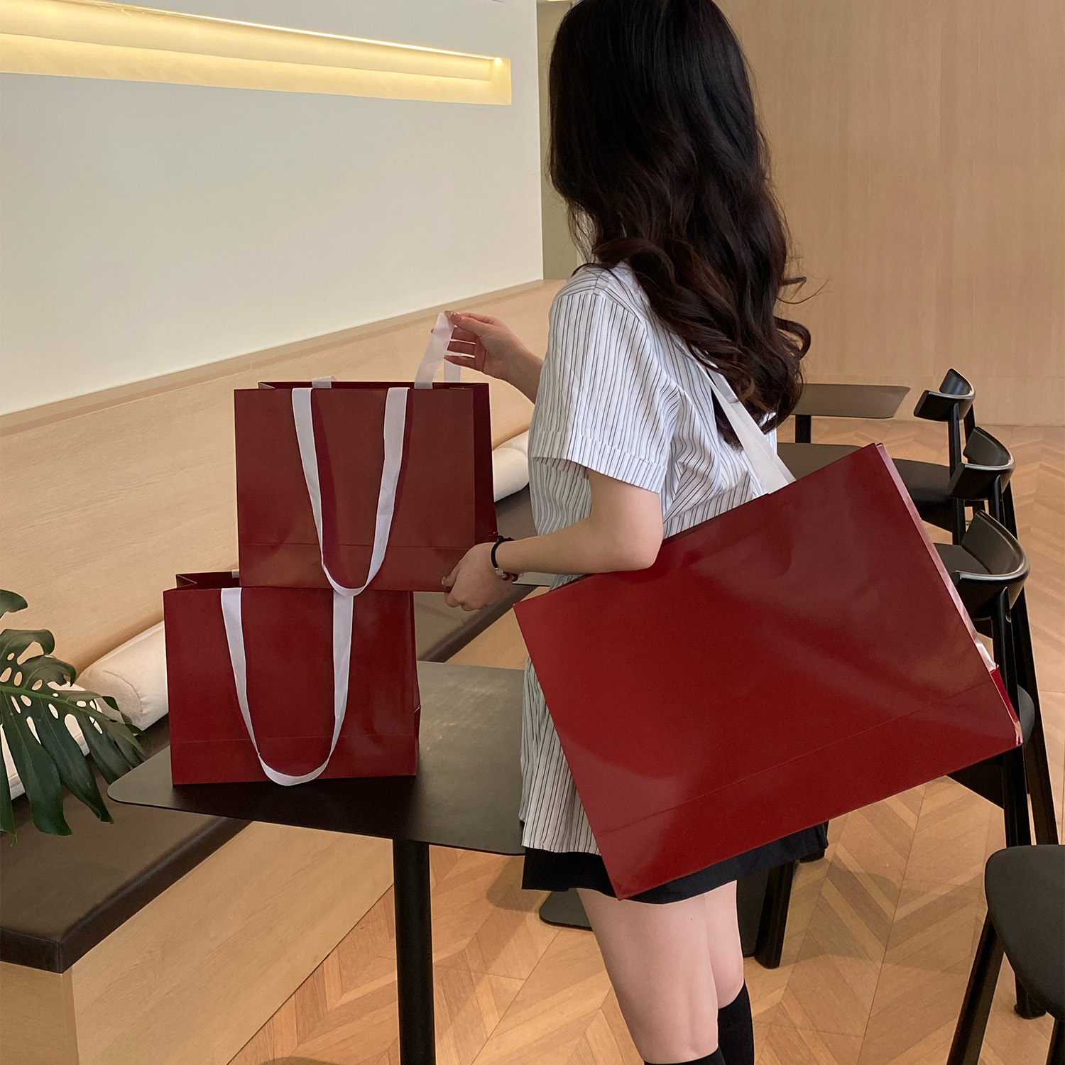 printed paper bag