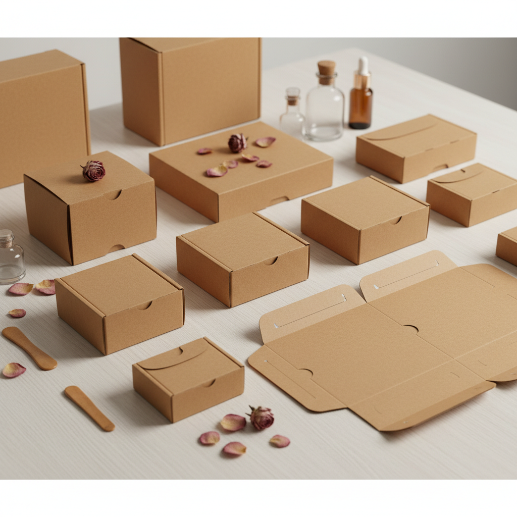 Flat Mailer Boxes For Cosmetics Packaging