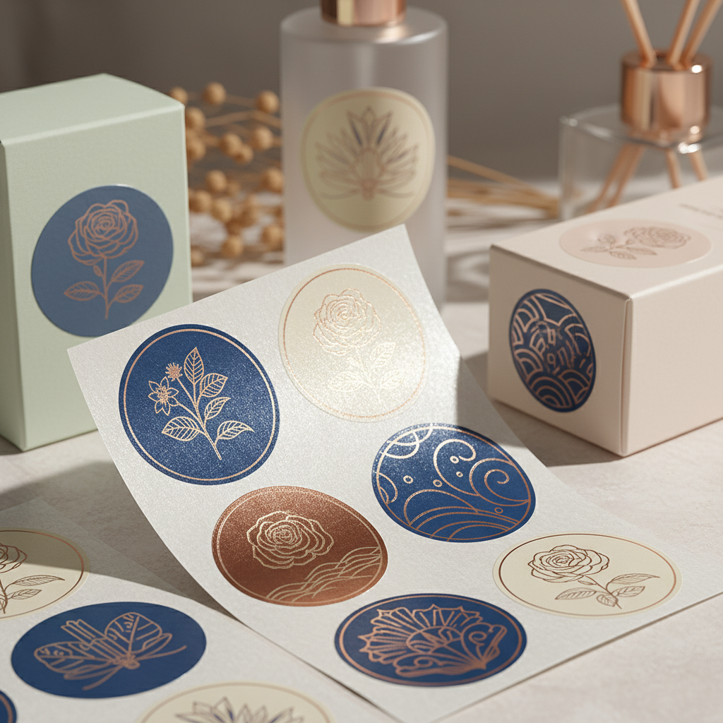 Printful Stickers For Fragrance And Perfume Packaging