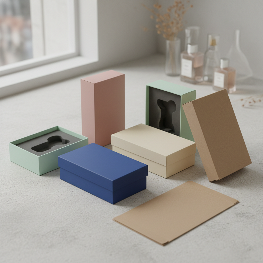Flat Mailer Boxes For Fragrance And Perfume Packaging
