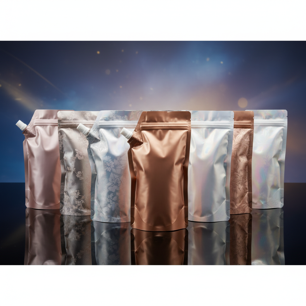 Foil Stand Up Pouches For Fragrance And Perfume Packaging