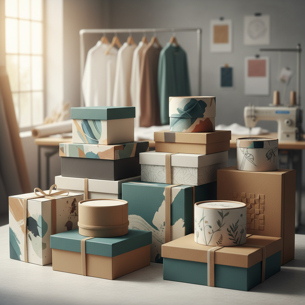 Printed Packaging Boxes For Clothing And Garment Industry