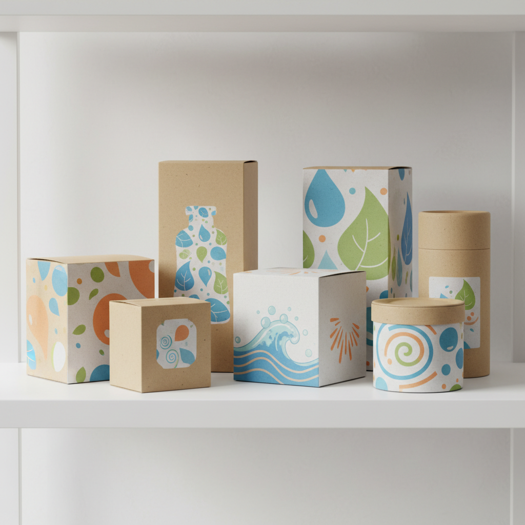 Printed Packaging Boxes For Daily Chemical Products