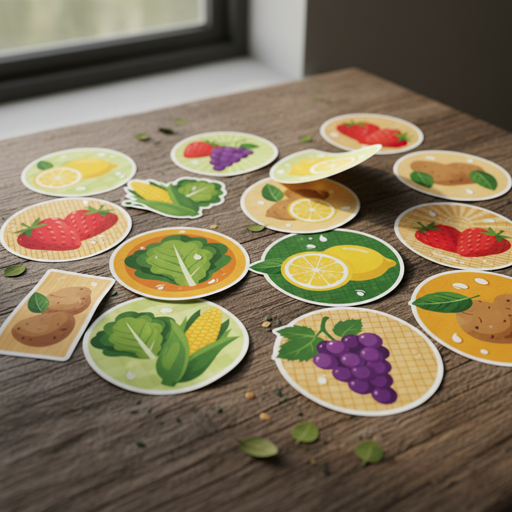 Package Stickers For Fresh Fruit And Agricultural Products