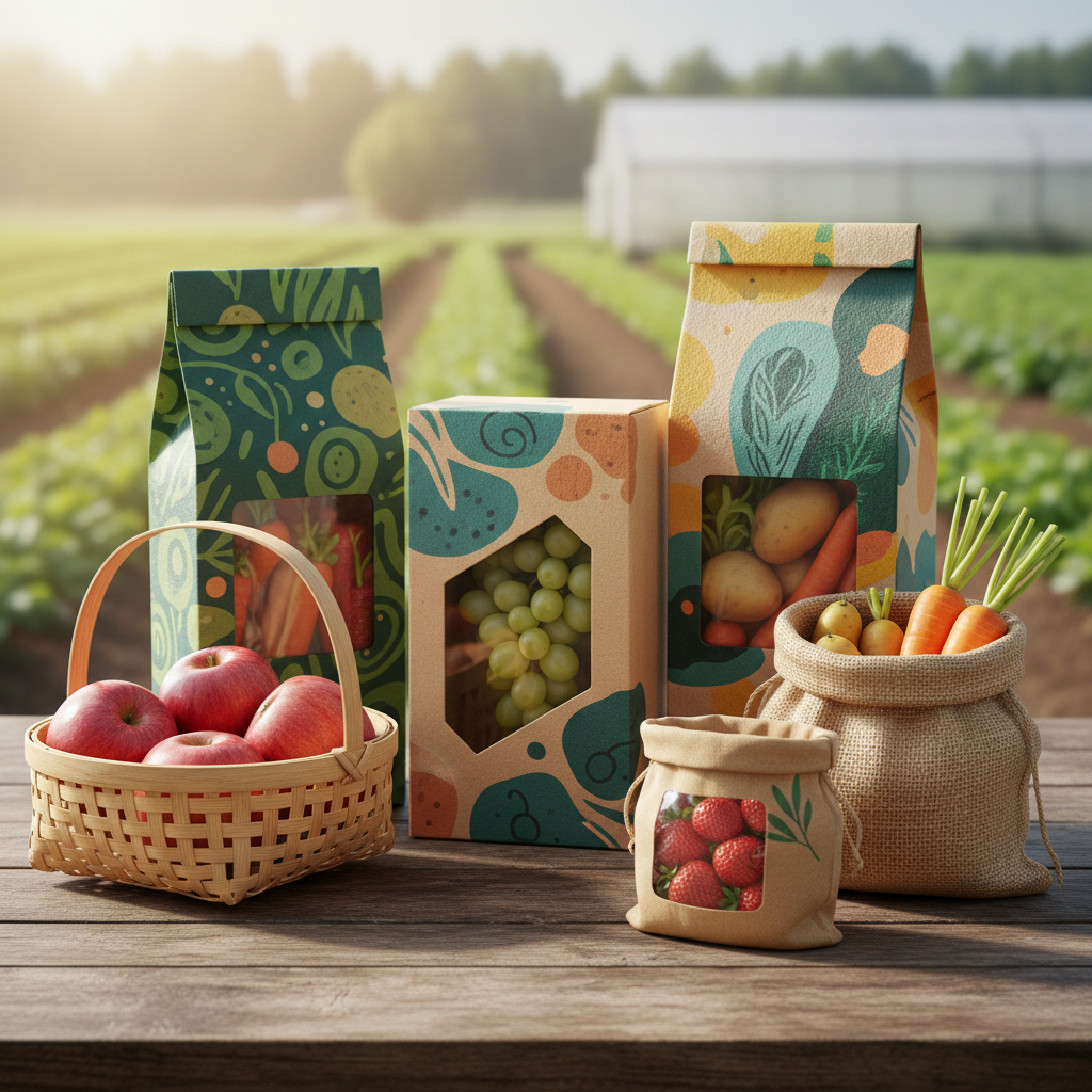 Brand Packaging Design For Fresh Fruit And Agricultural Products