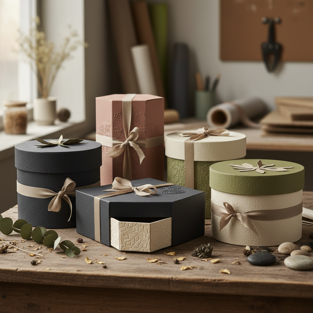 Personalized Cardboard Boxes For Luxury Gift Box Customization