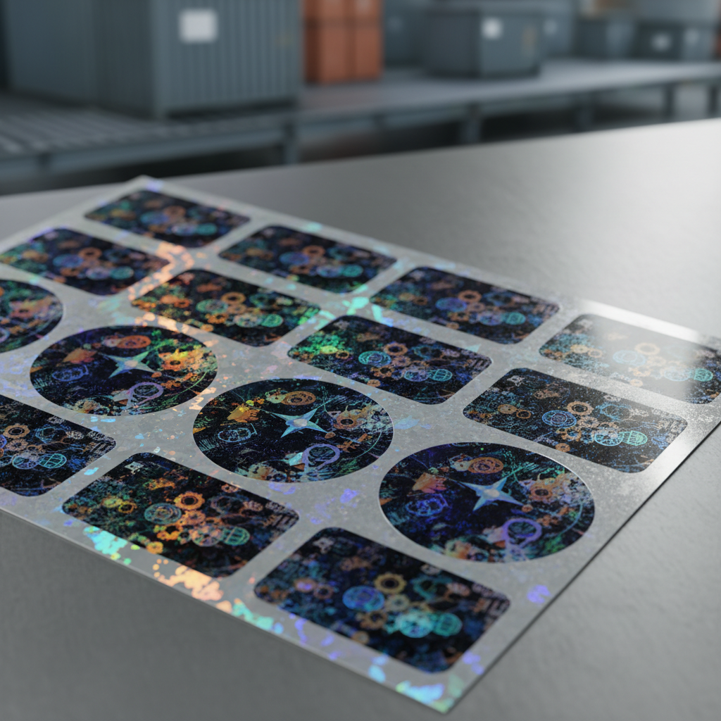 Security Hologram Stickers For Logistics And Transportation