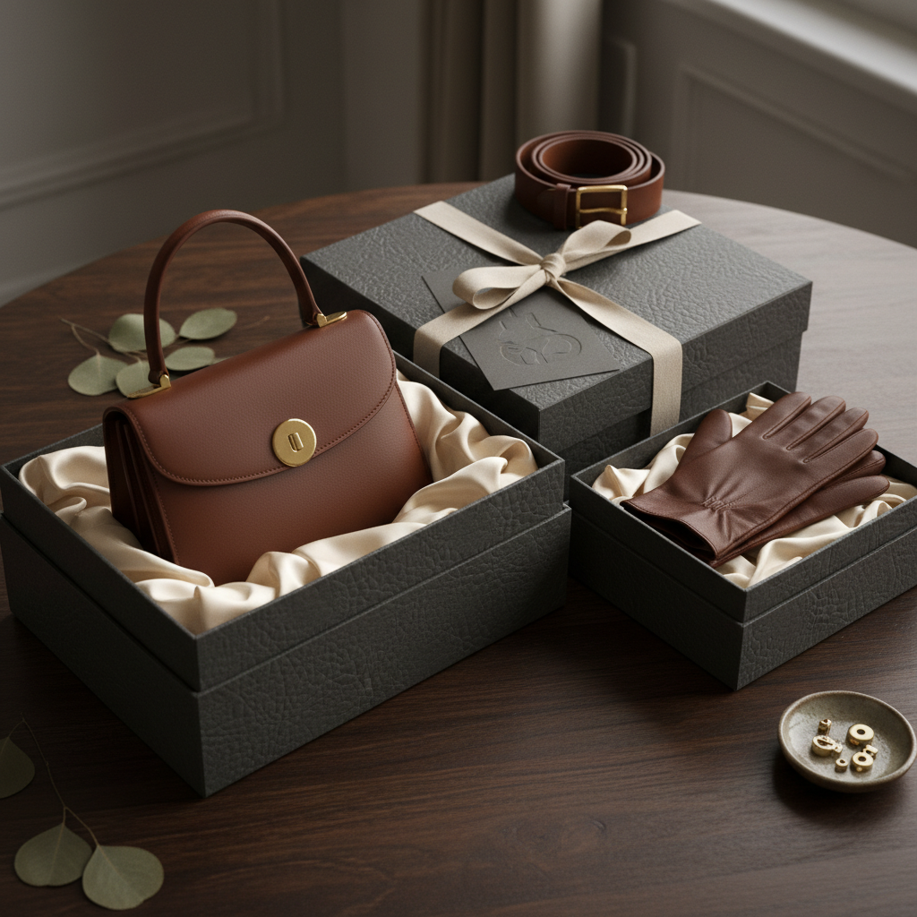 Brand Packaging Design For High-End Leather Goods