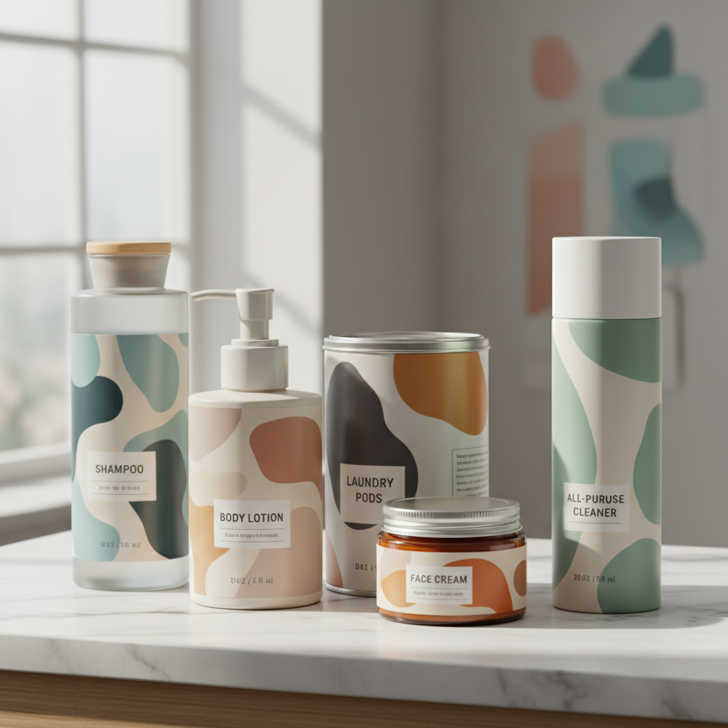 Brand Packaging Design For Daily Chemical Products
