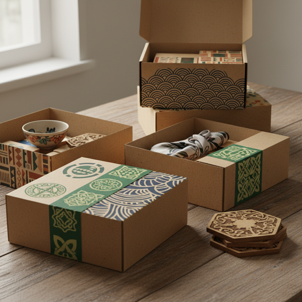 Personalized Cardboard Boxes For Cultural And Creative Products
