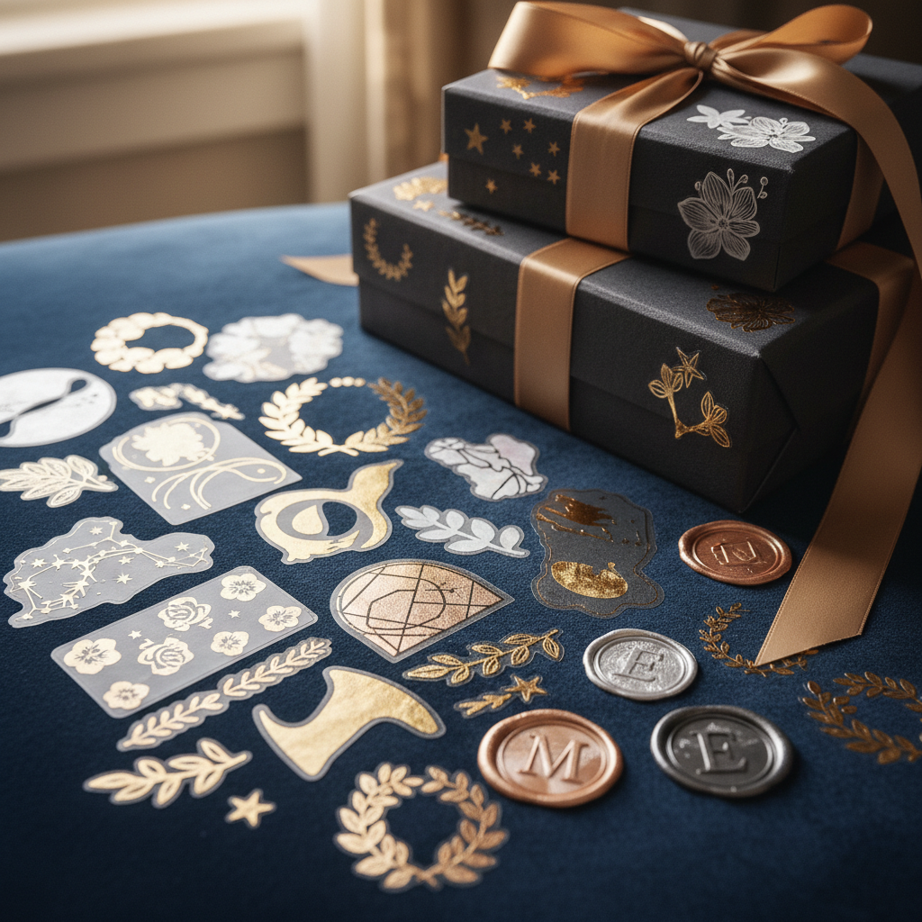 Printful Stickers For Luxury Gift Box Customization