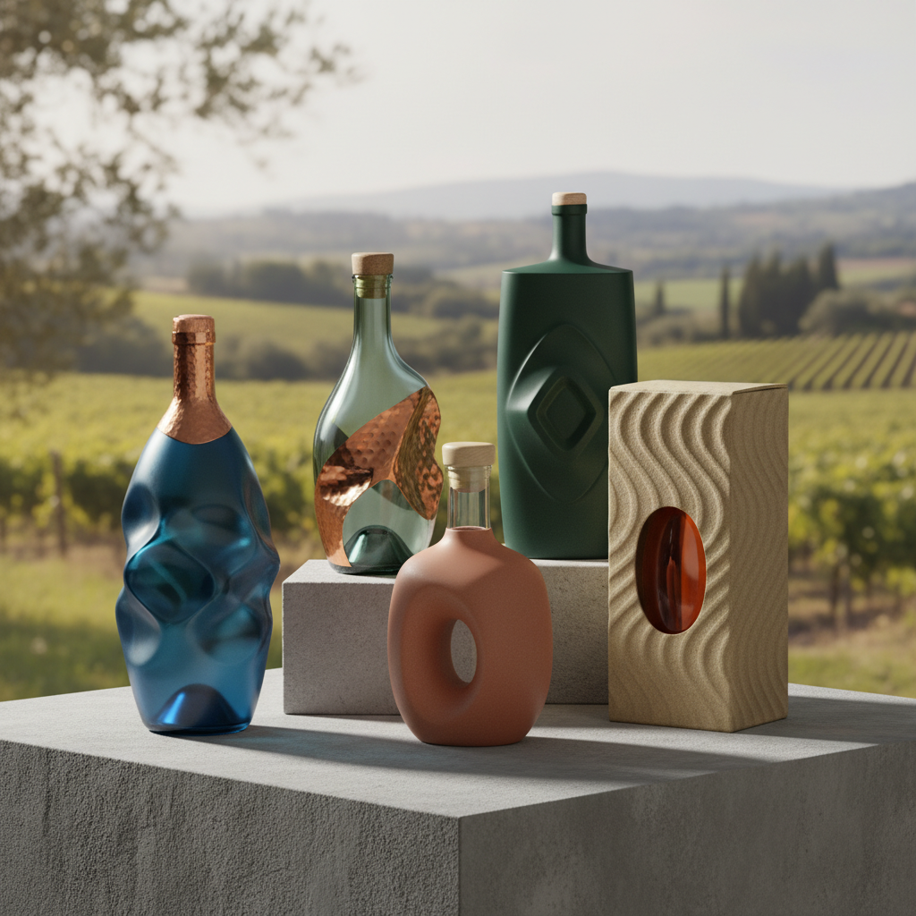 Brand Packaging Design For Wine And Beverage Industry