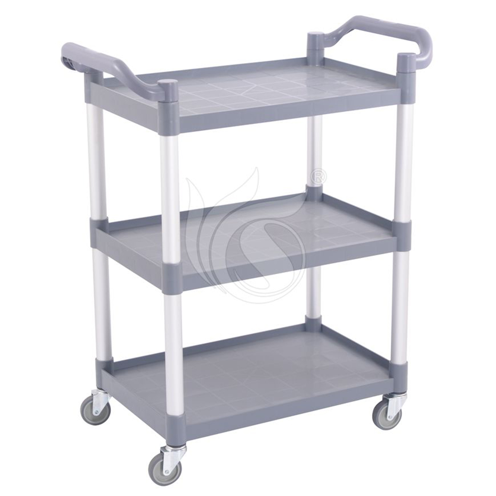 3-Tier Heavy-Duty Plastic Service Car...