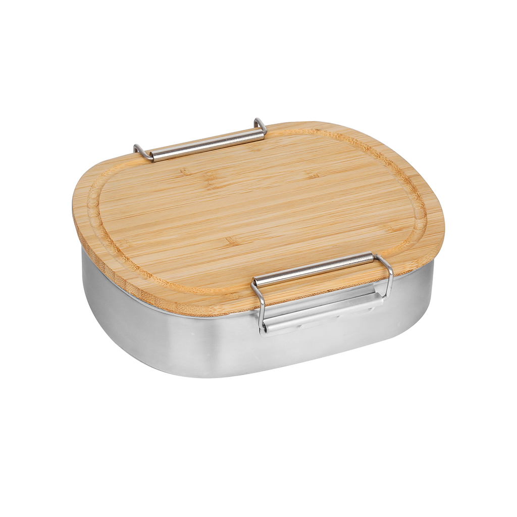 Stainless Steel Lunchbox with Bamboo ...