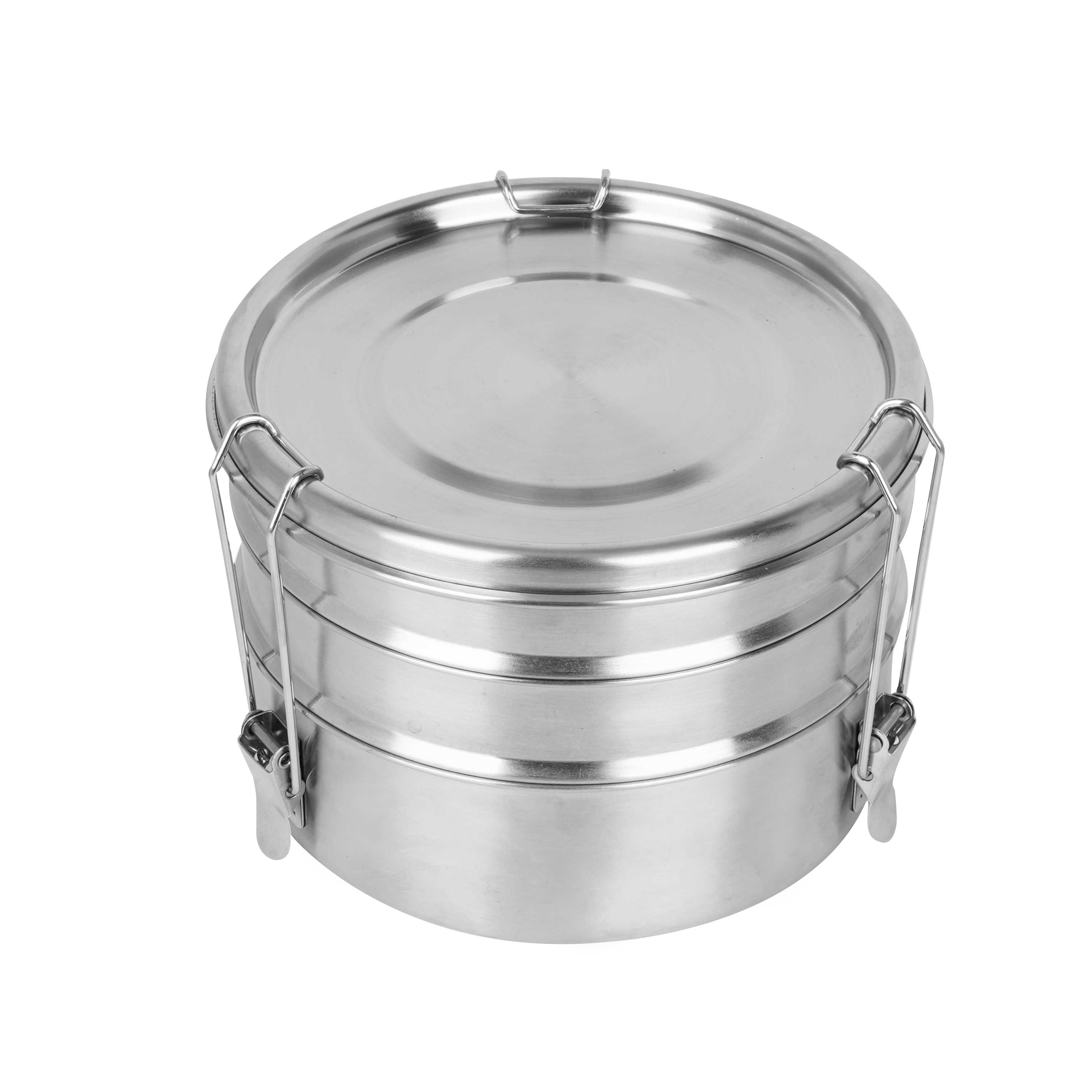 3 Layer Round Lunch Box