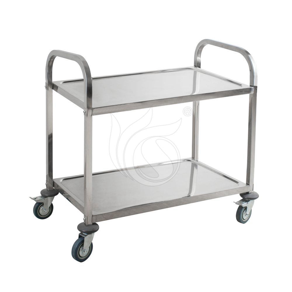 Stainless Steel Service Trolley