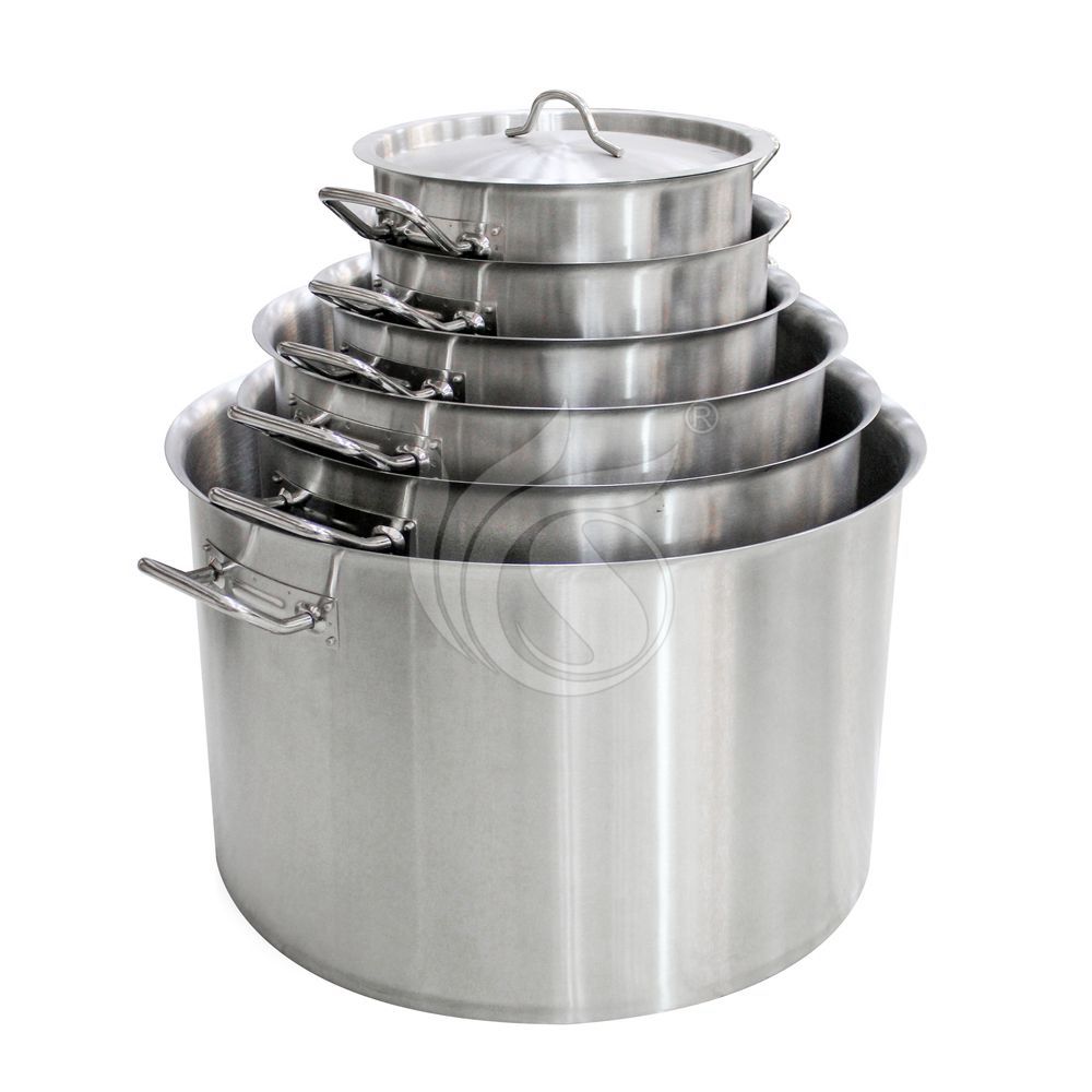 Stainless Steel Stock Pot With Compou...