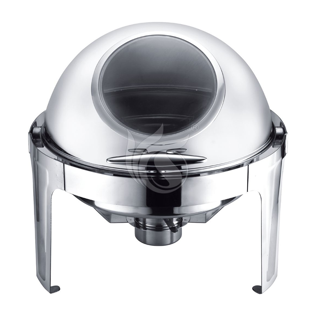 Round Roll Top Chafing Dish Series