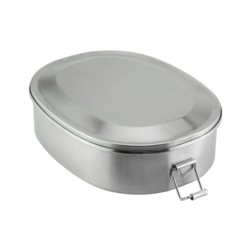 Oval Stainless Steel Lunch Box