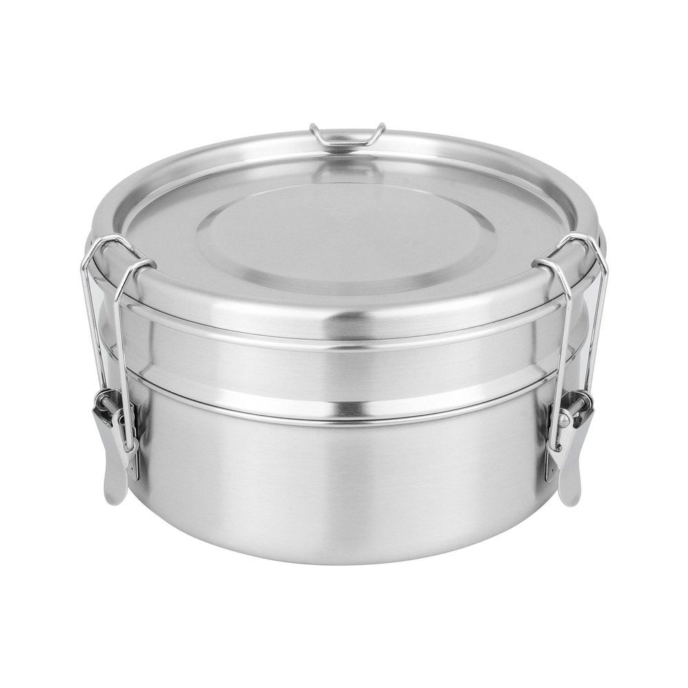 2 Layer Round Lunch Box