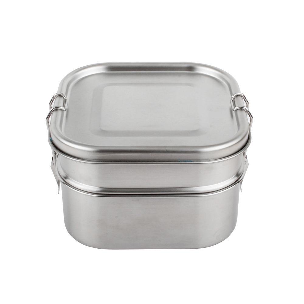 2 Layer Square Lunch Box