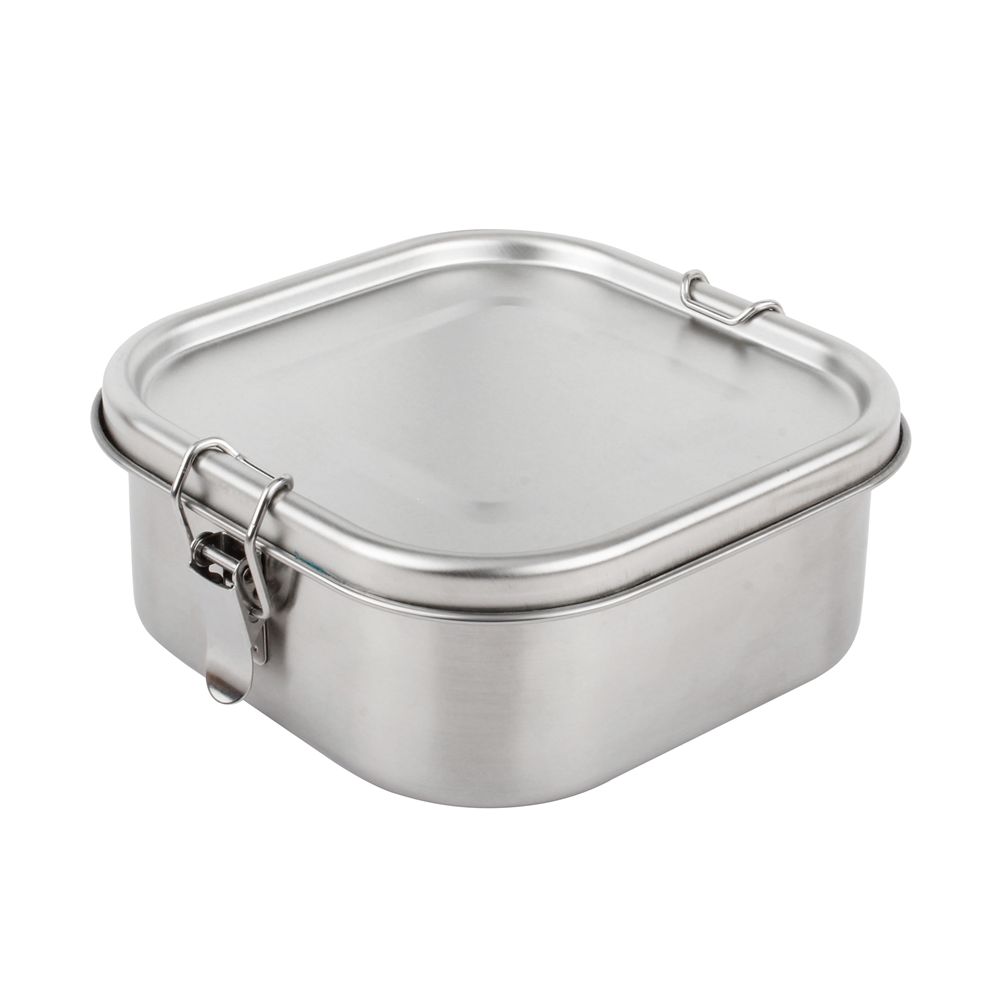 Square Stainless Steel Lunch Box