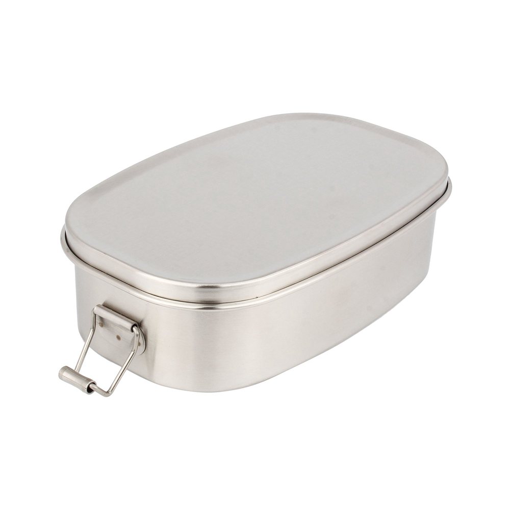 stainless steel lunch box with buckle