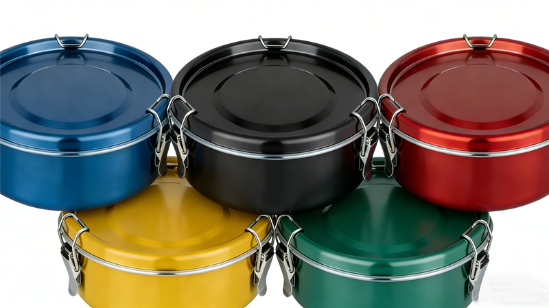 Discover Our Durable Stainless Steel Round Containers Today!