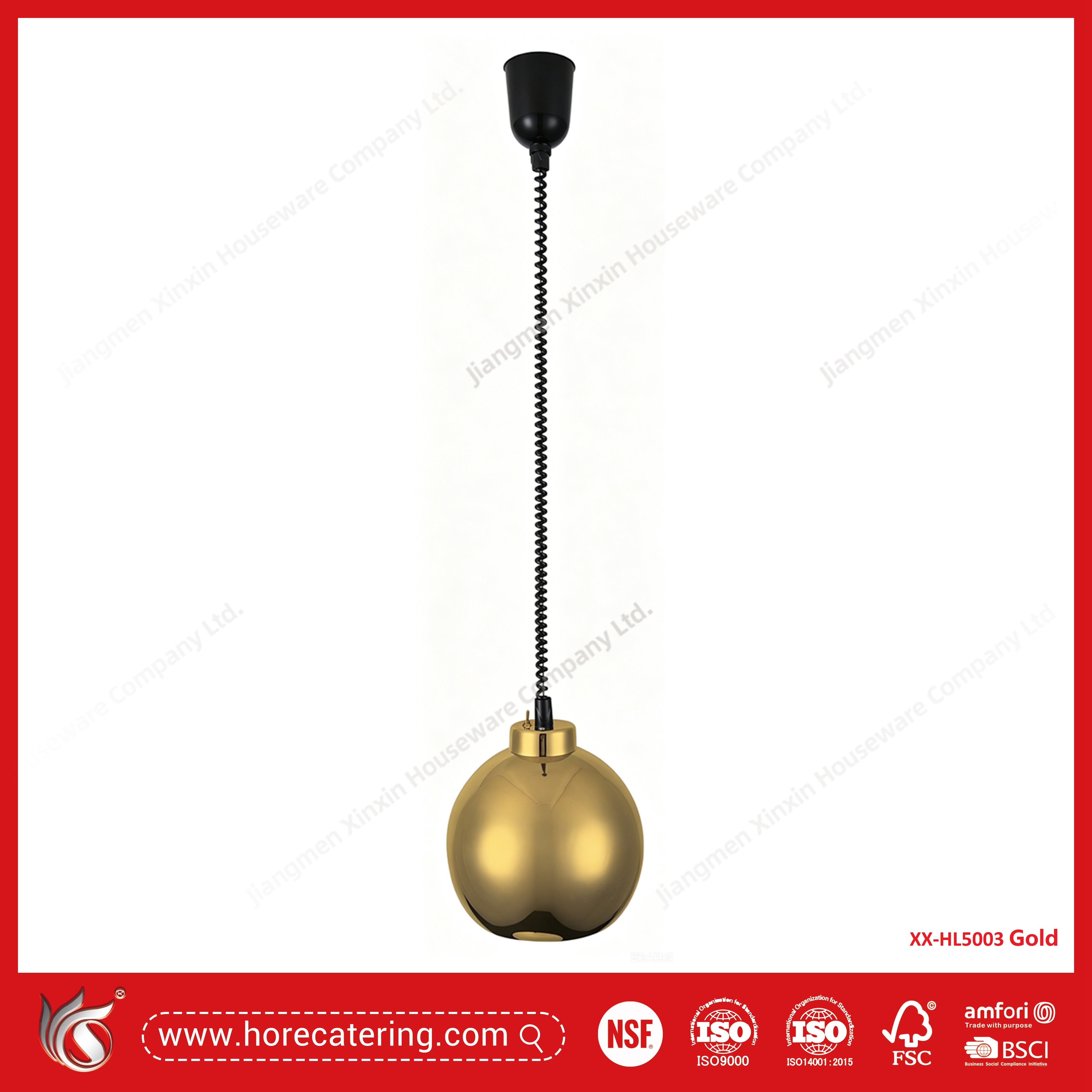 Máy hâm nóng thức ăn treo có thể điều chỉnh độ cao...