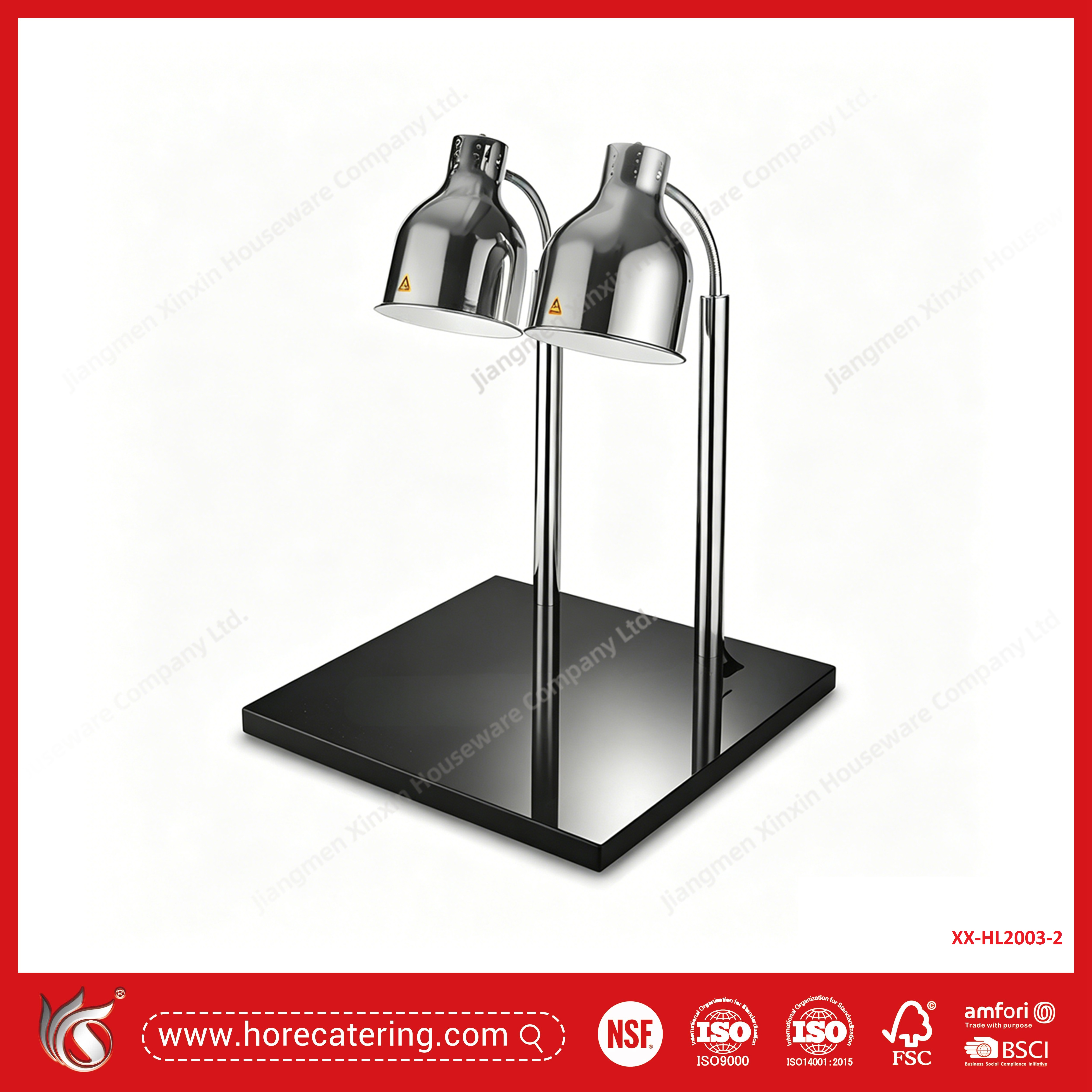 Đầu kép thương mại bằng thép không gỉ...