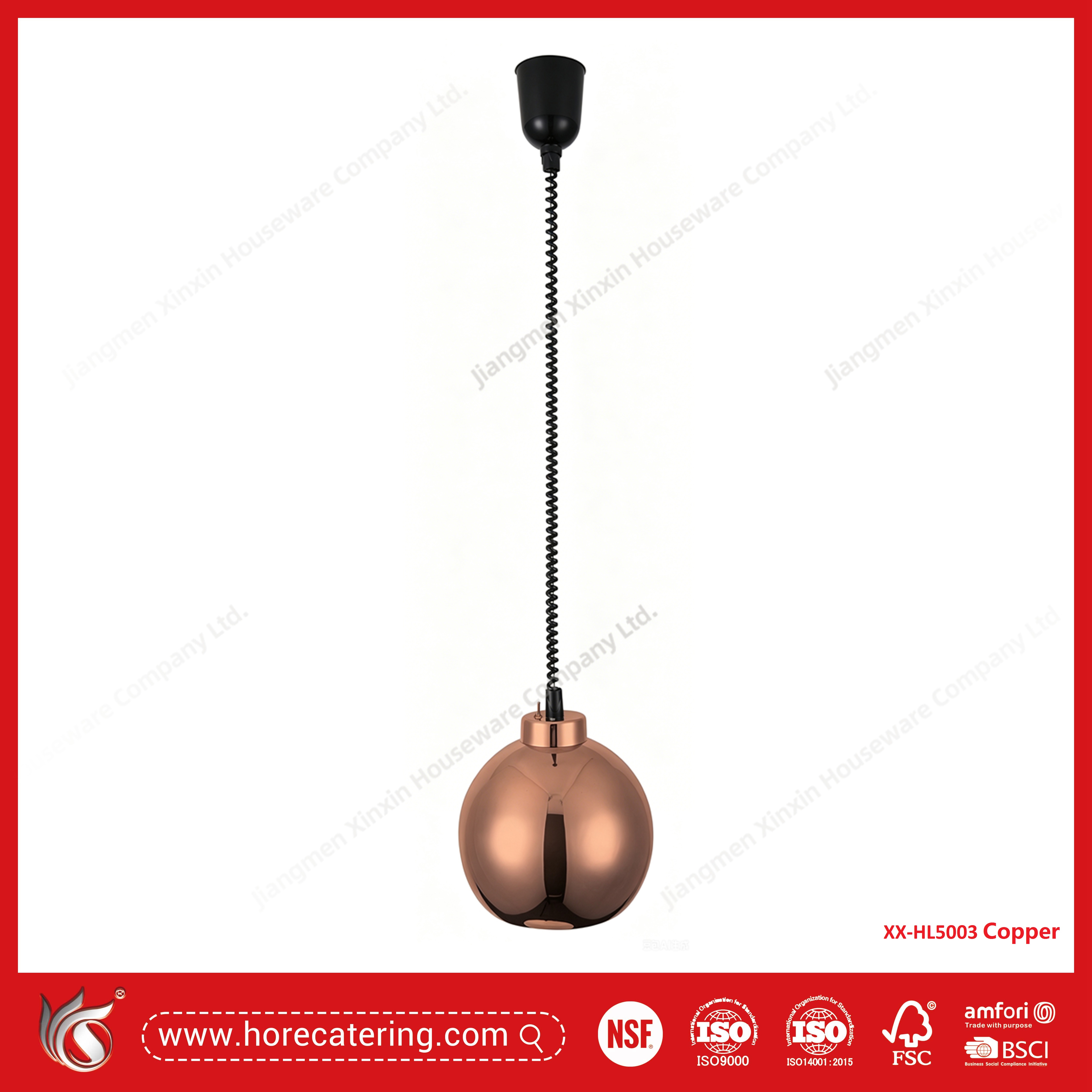 Máy hâm nóng thức ăn treo có thể điều chỉnh độ cao...
