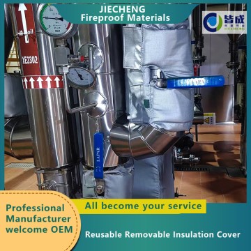 Adjustable Removable Industrial Insulation Wrap