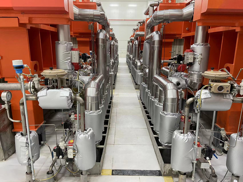 Why should factory equipment be fitted with an insulation jacket?