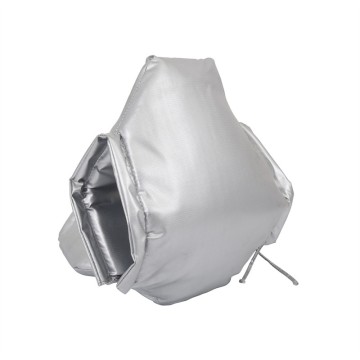 Removable industrial insulation jacket