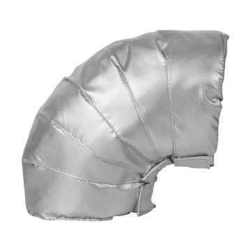 Custom Fiberglass Removable Insulation Jacket Flexible Thermal Insulation Cover Industrial Valve Strainer Instrument