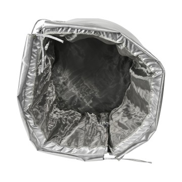 Removable Valve Insulation Jacket Reusable High Temperature Valve Thermal Cover