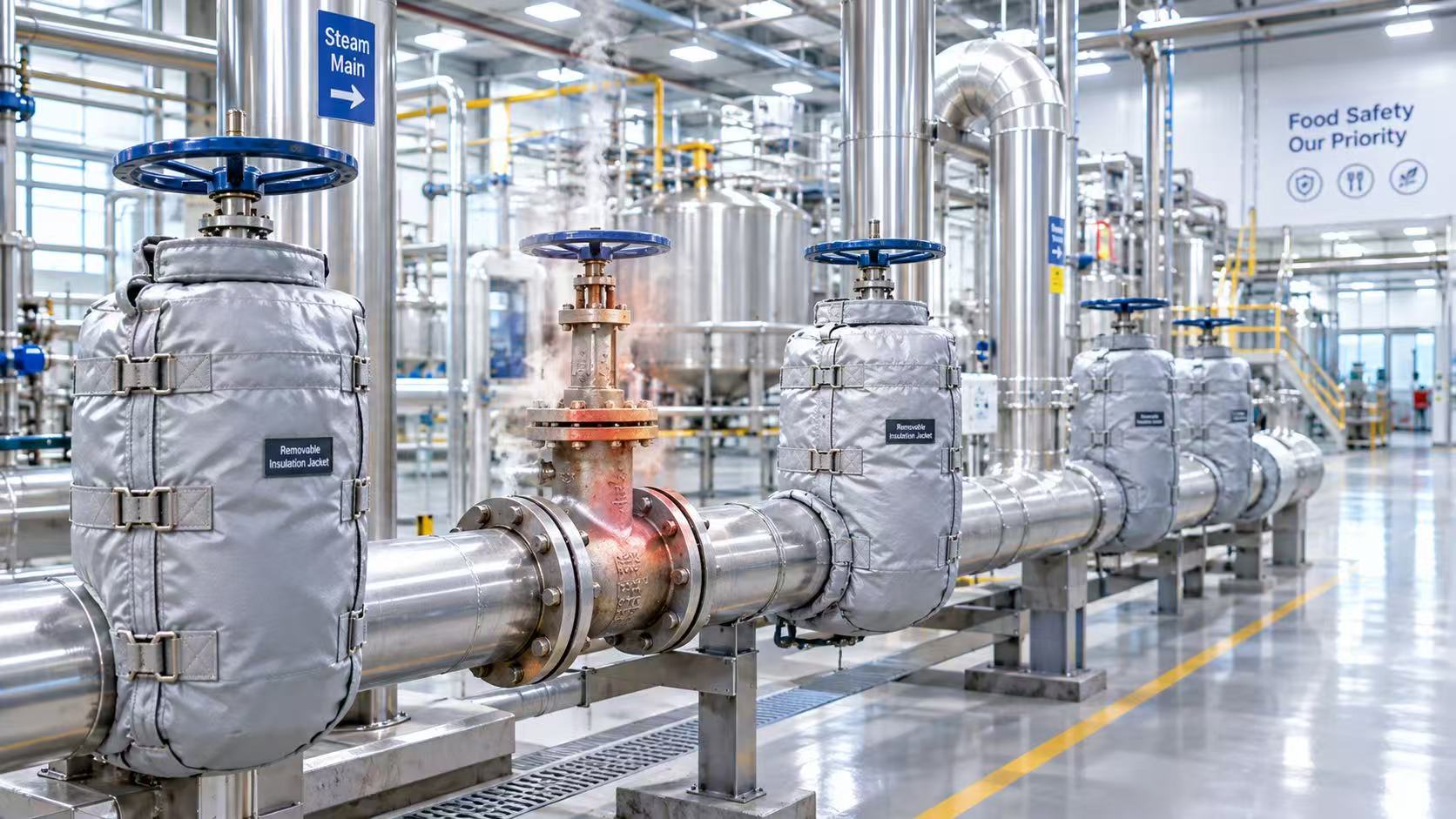 The Invisible Energy Black Hole in Food Processing: Why Valves and Flanges Matter