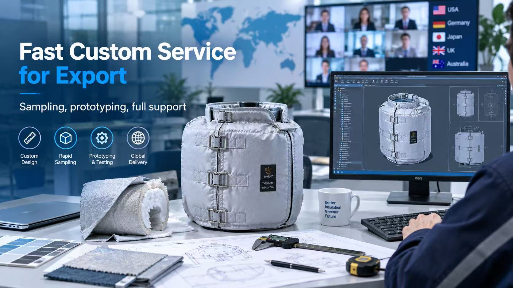 Jiangxi Jiecheng Company Launches Export Customization Service, Rapidly Responding to Overseas Removable Insulation Jacket Demand