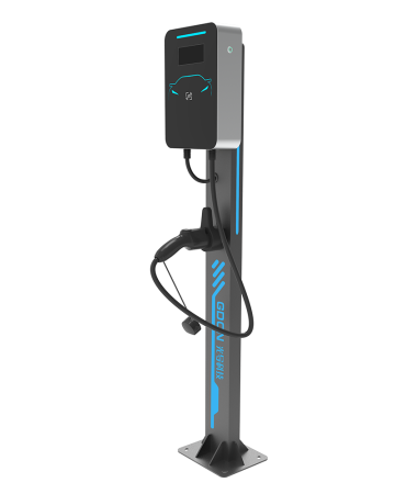 新款 OCPP APP 控制，通过 CE 认证，230V/380V 32A 7KW 11KW 22KW 2 型交流电动汽车充电器，带 DLB 功能