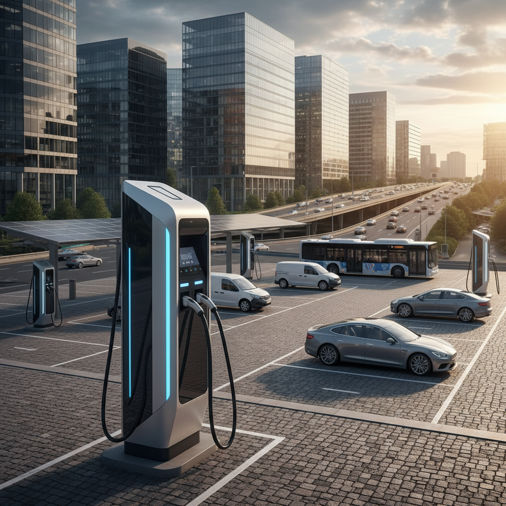 Smart Dc Charger For Public And Commercial Infrastructure