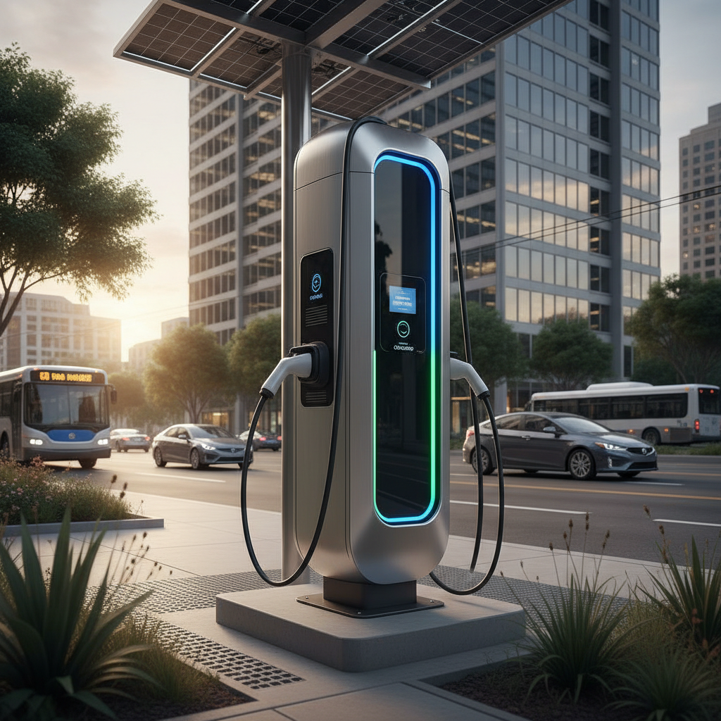 Hybrid Car Charger For Public And Commercial Infrastructure