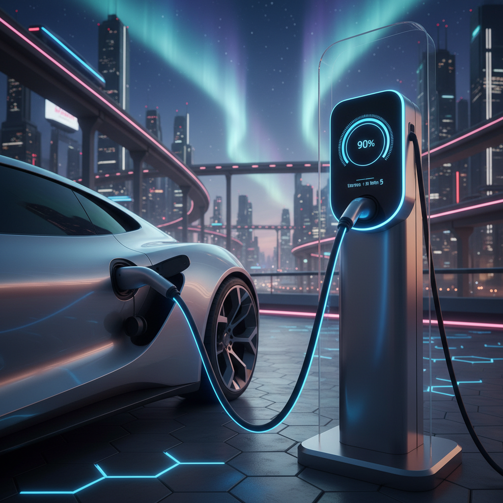 Car Charger For Rapid Electric Vehicle Powering