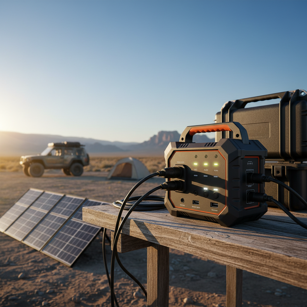 Smart Dc Charger For Portable And Off-Grid Charging