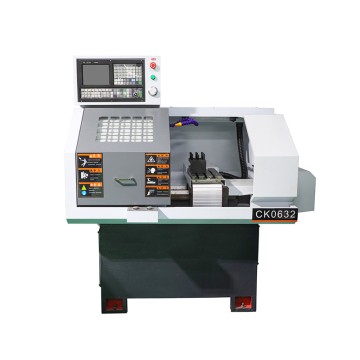Small High Precision CNC Lathe Machinewith Flat Bed