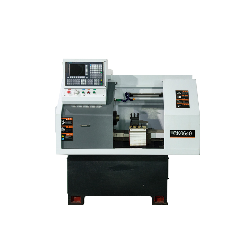 Small High Precision CNC Lathe Machinewith Flat Bed